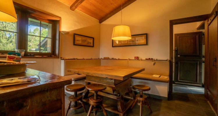 Gryon Immobilier vous propose un joli chalet sans vis à vis proche téléski des Fracherets image 5