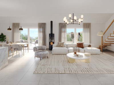 Une demeure où le jardin tutoie le ciel, Attique en duplex 4,5 pièces, 190 m² image 4