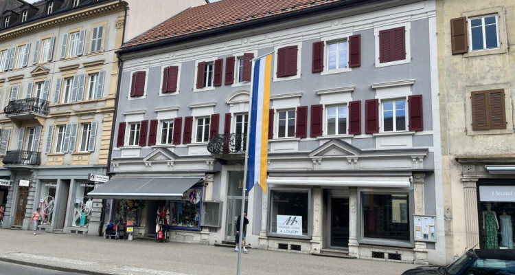 Opportunité exceptionnelle : bureau au centre de La Chaux-de-Fonds avec 2 mois gratuits image 1