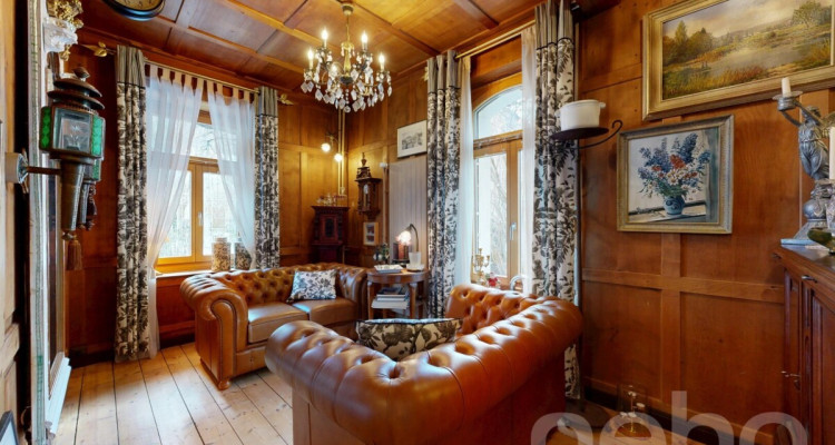 7.5 Zimmer Einfamilienhaus mit Garten und Bergblick image 4