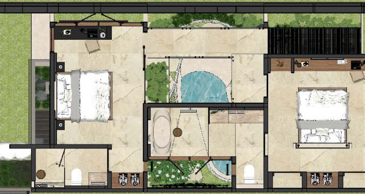 Villa 2 chambres à Ubud – Piscine privée – Nyuh Kuning image 11