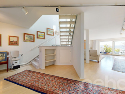 Terrassenwohnung auf zwei Ebenen mit Wintergarten und Panorama image 8