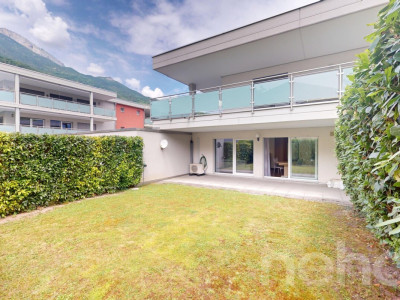 Exclusif: appartement 3.5 pièces avec terrasse couverte et jardin image 2