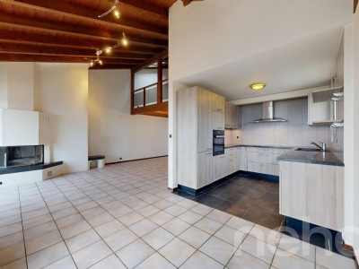 St-Blaise: Grand 5p au dernier étage avec vue sur le lac image 4