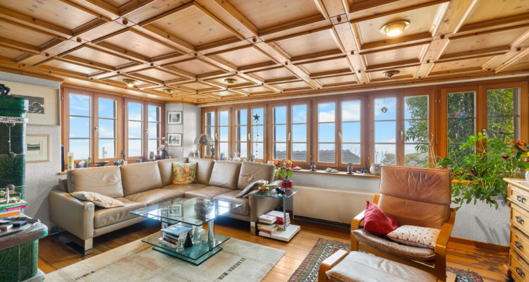 6.5-Zimmer-Eckreihenhaus mit Weitsicht, grossem Garten und Geschichte image 3