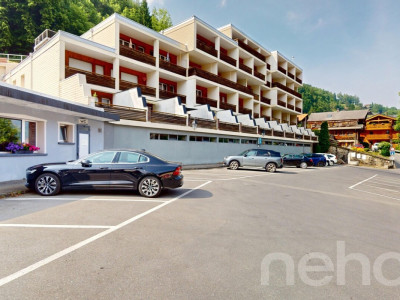 Appartement entièrement rénové plein centre Champéry, vue panoramique image 11