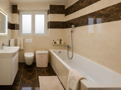 Appartement rénové avec goût – marbre dans toutes les pièces de vie image 3