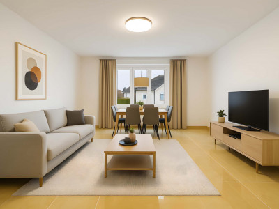 Appartement rénové avec goût – marbre dans toutes les pièces de vie image 1