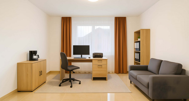 Appartement rénové avec goût – marbre dans toutes les pièces de vie image 4