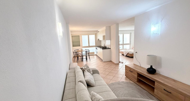 Appartement meublé 1.5 pièce lumineux – Centre Montreux – Location flexible – CH image 1