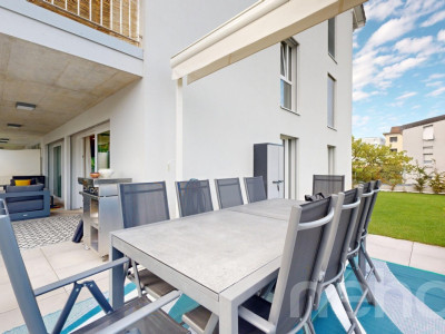 Appartement 3.5 pièces lumineux avec terrasse et jardin privé image 11