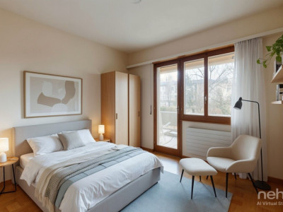 Appartement 4.5 pièces plein sud avec vue dominante et cadre verdoyant image 4