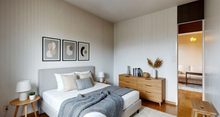 Appartement 4.5 pièces plein sud avec vue dominante et cadre verdoyant image 5