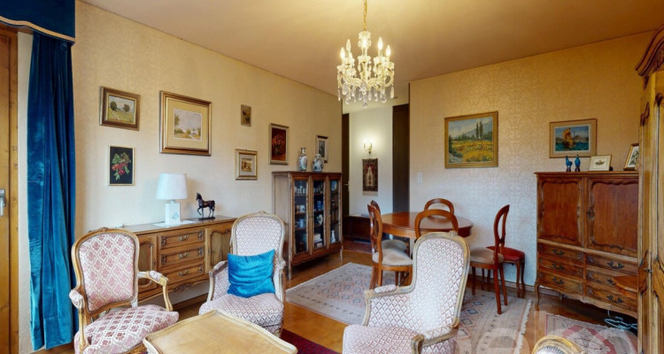 Appartement 4.5 pièces plein sud avec vue dominante et cadre verdoyant image 12