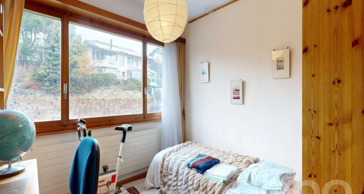 Appartement 4.5 pièces plein sud avec vue dominante et cadre verdoyant image 12