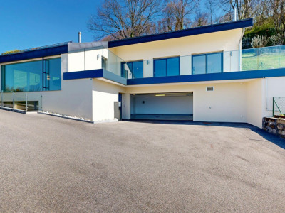 Villa contemporaine dexception à St-Saphorin (Lavaux) – Vue lac panoramique image 1