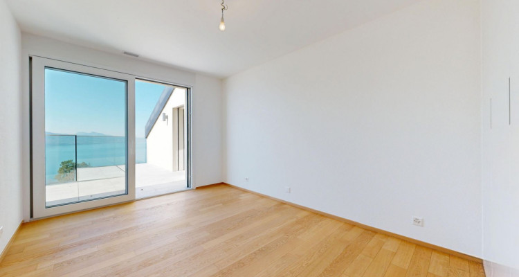 Villa contemporaine dexception à St-Saphorin (Lavaux) – Vue lac panoramique image 5