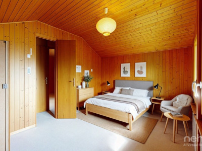 Une opportunité rare : chalet spacieux à fort potentiel à Genolier image 5