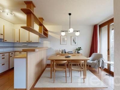 Helle 4.5-Zimmerwohnung mit Cheminée, Balkon, Grünblick. Nähe Thun. image 4