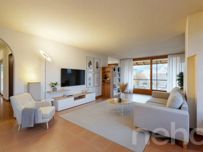 Helle 4.5-Zimmerwohnung mit Cheminée, Balkon, Grünblick. Nähe Thun. image 8