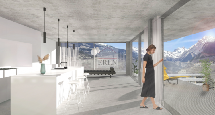 Lumineux Attique 4 pièces vitrés avec balcon-terrasse en angle de 45m2 et finition de qualité image 8