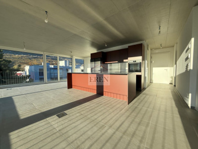 Superbe attique 4 pièces avec façades vitrées et grand balcon-terrasse panoramique de 45 m2 image 6