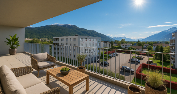 Superbe attique 4 pièces avec façades vitrées et grand balcon-terrasse panoramique de 45 m2 image 2