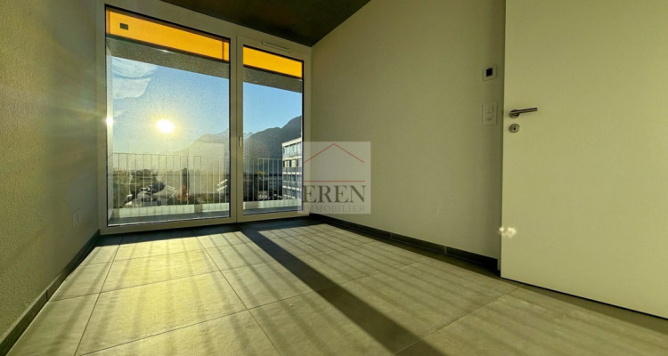 Superbe attique 4 pièces avec façades vitrées et grand balcon-terrasse panoramique de 45 m2 image 9