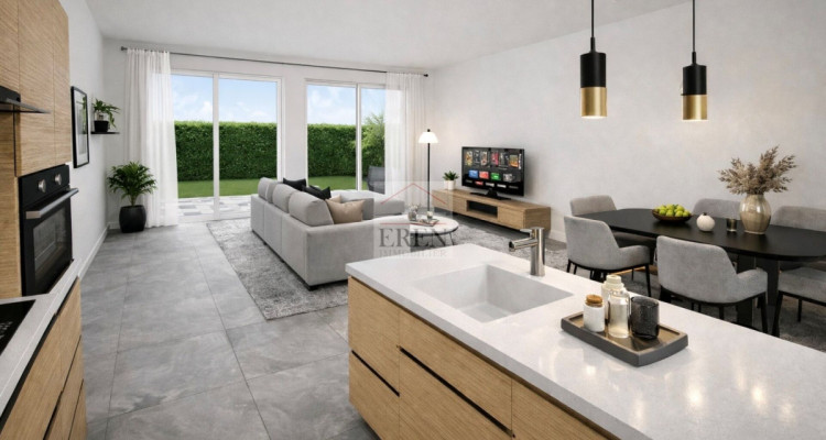 Appartement 3,5 pièces sud-est en rez de chaussée à Grône image 1