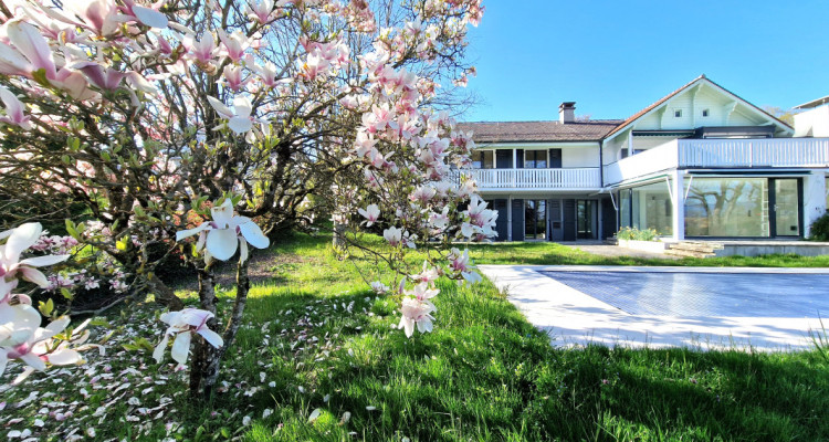 Villa Azur, magnifique piscine et jardin, pompe à chaleur, Bellevue image 1