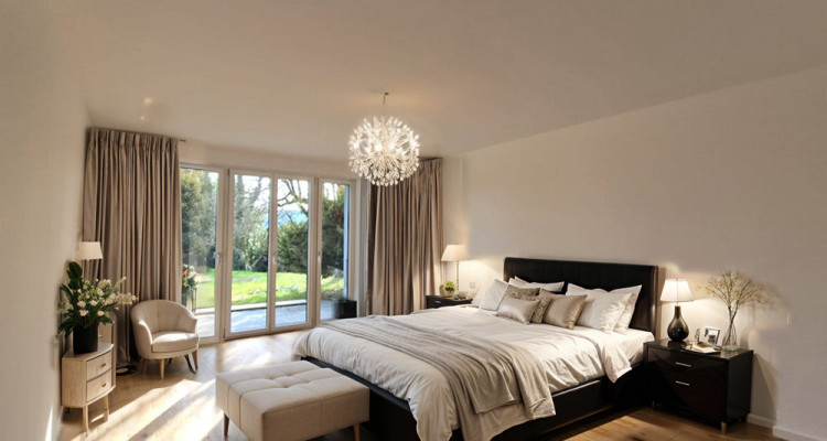 Villa Azur, magnifique piscine et jardin, pompe à chaleur, Bellevue image 10