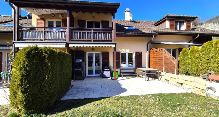 St-Triphon/Ollon : Belle villa mitoyenne de 4,5 pièces, avec terrasse-jardin  image 1