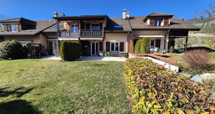 St-Triphon/Ollon : Belle villa mitoyenne contigüe de 4,5 pièces, terrasse-jardin image 1