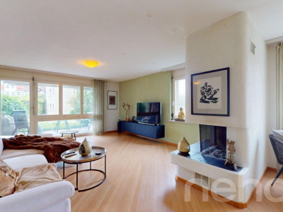 Wohngenuss mit Stil - 4.5-Zimmerwohnung mit Kamin, Terrasse & Loggia image 3