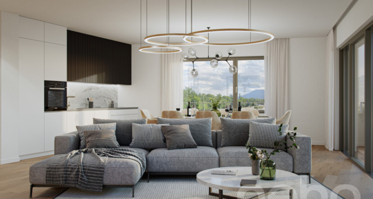 Appartement de 4 pièces avec loggia spacieuse et lumineuse image 3