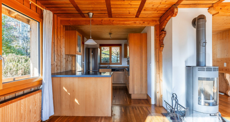 Chalet d?exception à St-Cergue, vue panoramique lac et montagnes image 3