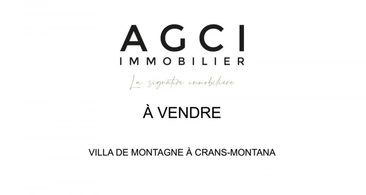 Villa dexception à deux minutes du centre de Crans-Montana image 1