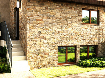 MAISON VILLAGEOISE ÉCOLOGIQUE, JARDIN, CAVE, PARKING, EN COURS DE CONSTRUCTION image 1