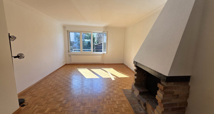 COLLONGE-BELLERIVE – APPARTEMENT TRAVERSANT DE 4 PIÈCES AVEC CHEMINÉE  image 2