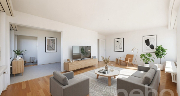 Lichtdurchflutete 4-Zimmer-Wohnung mit See- und Alpenblick in Meilen image 2