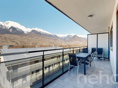 3,5 pièces de standing avec garage box à Bramois image 8