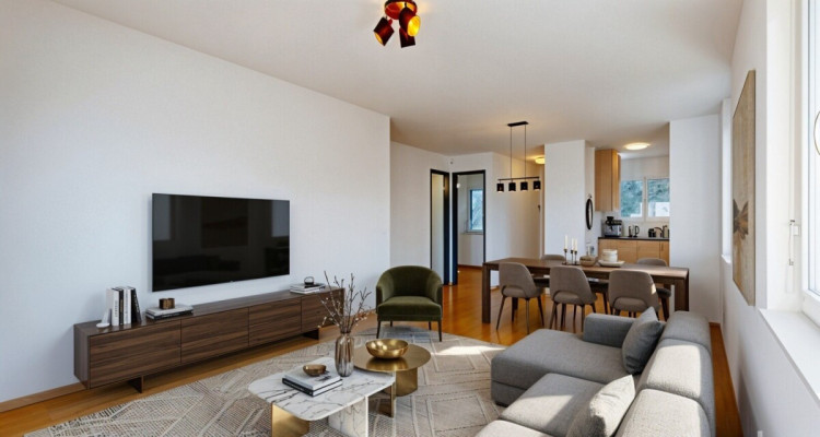 3,5 pièces de standing avec garage box à Bramois image 2