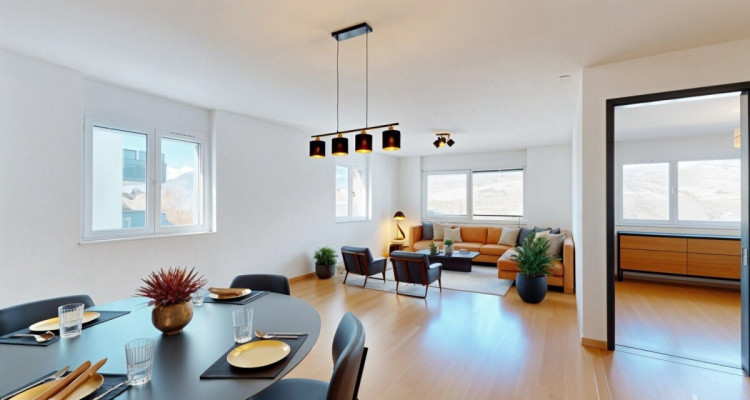 3,5 pièces de standing avec garage box à Bramois image 4