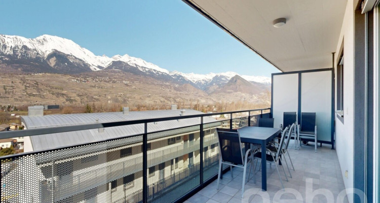 3,5 pièces de standing avec garage box à Bramois image 8