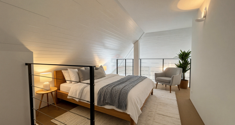 Attique de 3 pièces de 91m2 PPE au calme avec vue dégagée image 6