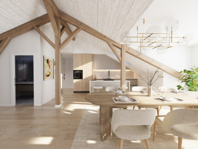 Charme ancien, style moderne. 3,5 pièces / 100m² au volume généreux image 4