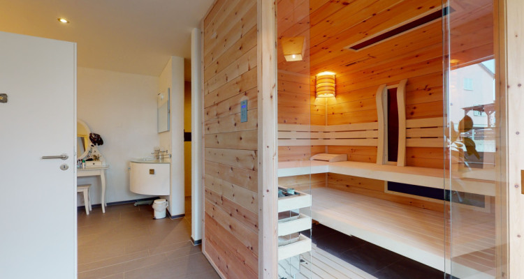Modernes 5.5 Zimmer Reiheneckhaus mit Garten und Sauna image 8