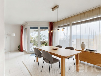 Magnifique rez-de-jardin avec piscine chauffée et vue lac?Alpes image 5