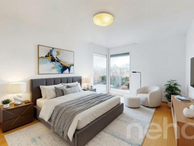 Magnifique rez-de-jardin avec piscine chauffée et vue lac?Alpes image 8