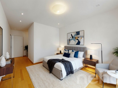 Magnifique rez-de-jardin avec piscine chauffée et vue lac?Alpes image 9